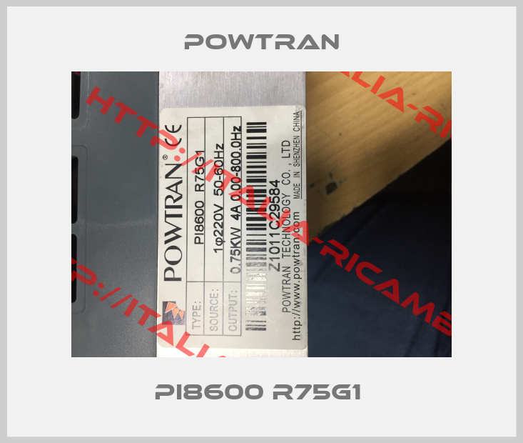 Powtran-PI8600 R75G1 