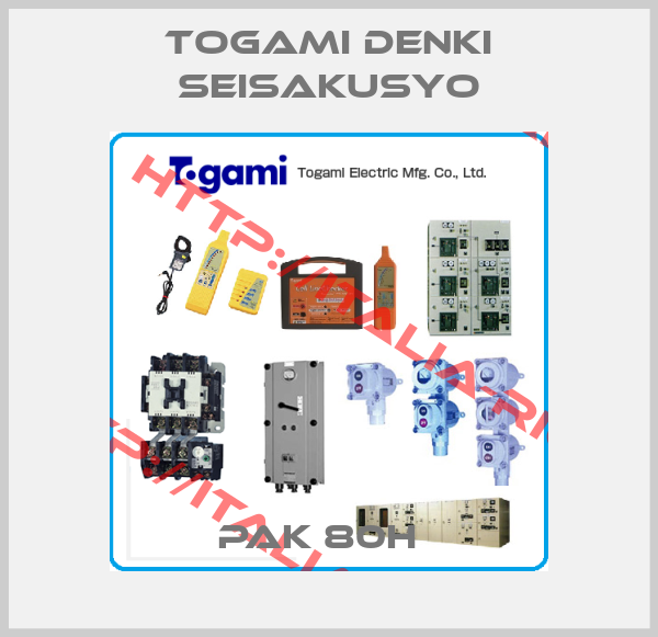 Togami Denki Seisakusyo-PAK 80H  