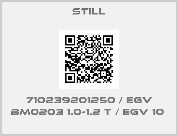 Still-710239201250 / EGV BM0203 1.0-1.2 T / EGV 10 