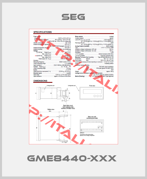 SEG-GME8440-xxx 