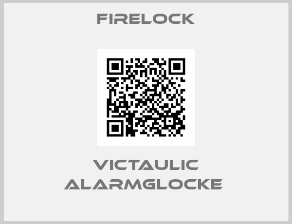 Firelock-Victaulic Alarmglocke 