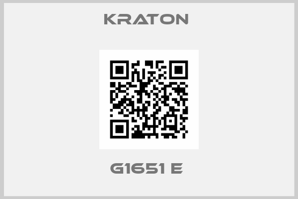 KRATON -G1651 E 