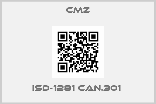 CMZ-ISD-1281 CAN.301 