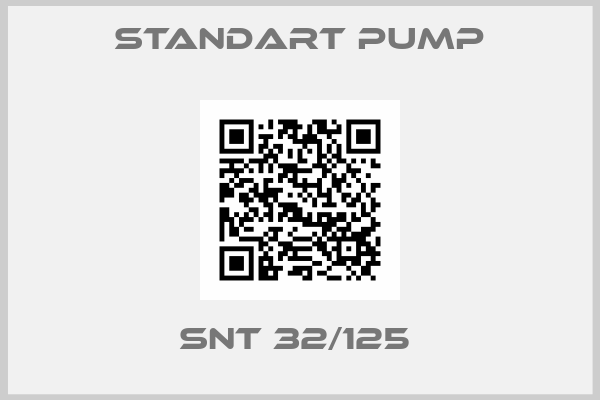 Standart Pump-SNT 32/125 