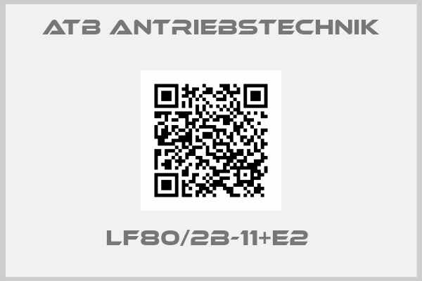 Atb Antriebstechnik-LF80/2B-11+E2 