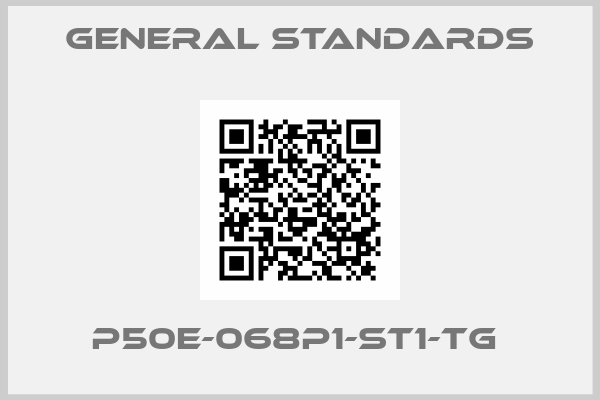 General Standards-P50E-068P1-ST1-TG 