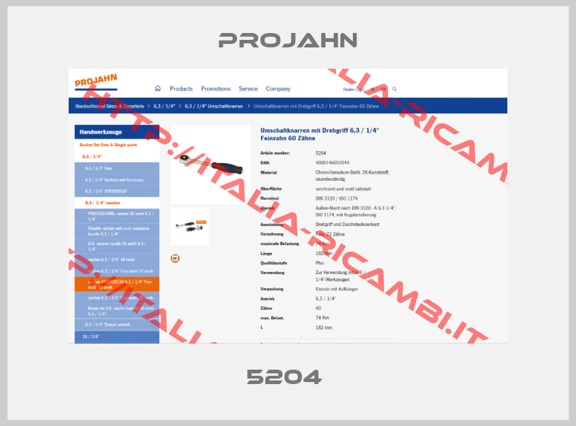 Projahn-5204 
