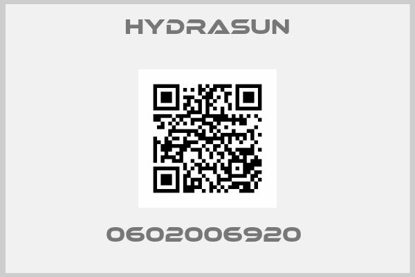 Hydrasun-0602006920 