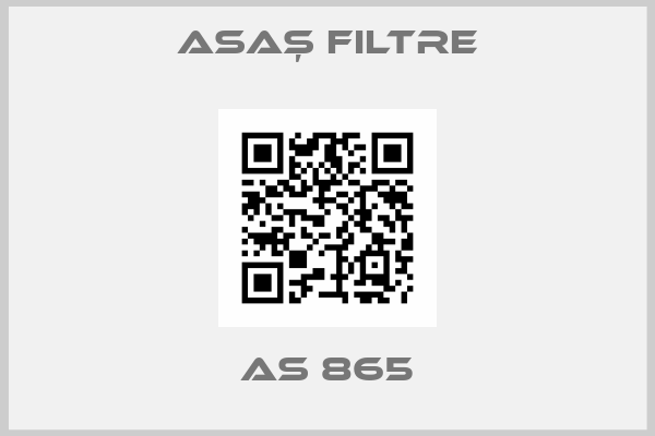 Asaş Filtre-AS 865