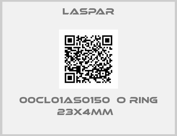Laspar-00CL01AS0150  O RING 23X4MM  