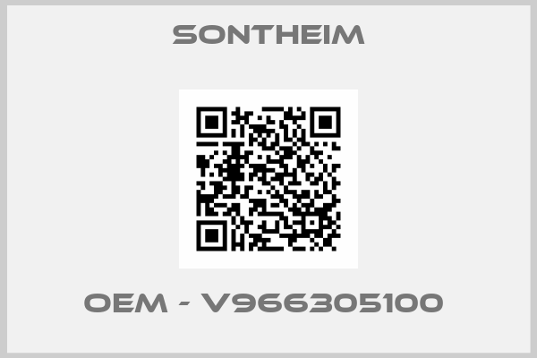 Sontheim- OEM - V966305100 