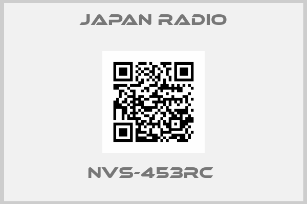 JAPAN RADIO-NVS-453RC 