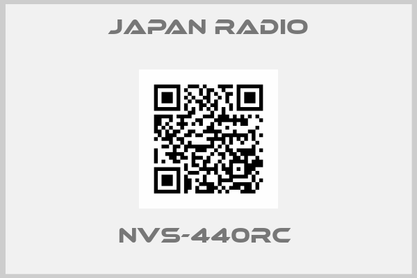 JAPAN RADIO-NVS-440RC 