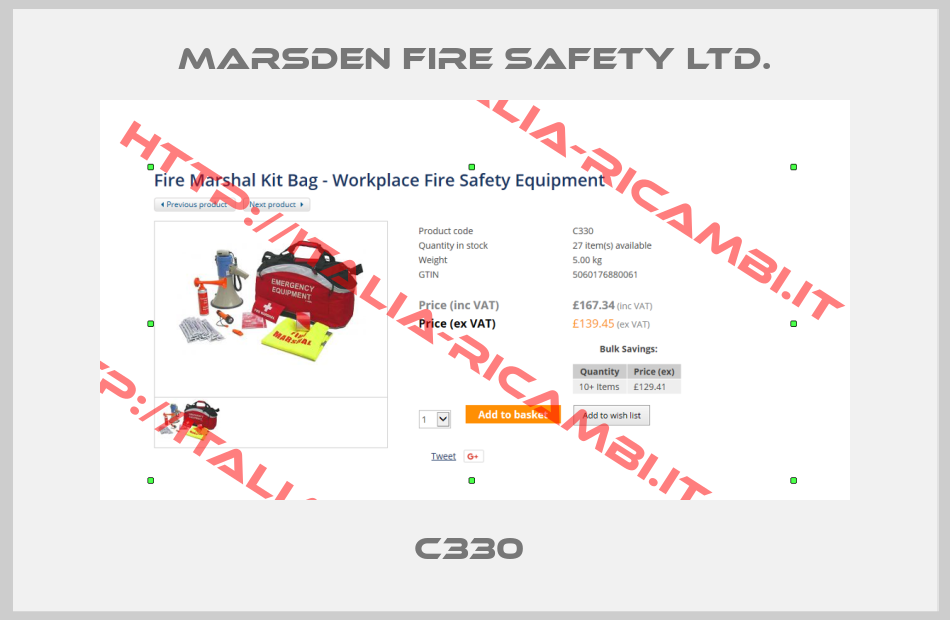 Marsden Fire Safety Ltd.-C330 