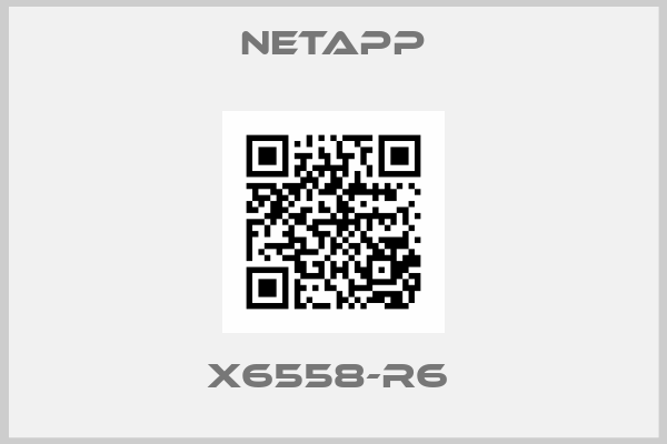 NetApp-X6558-R6 