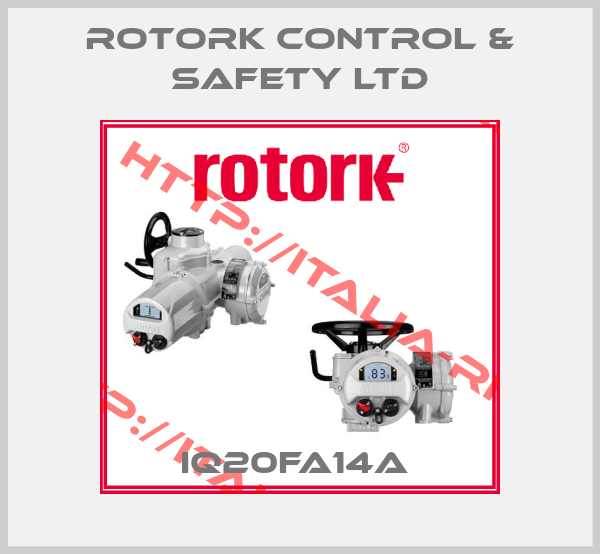 ROTORK CONTROL & SAFETY LTD-IQ20FA14A 