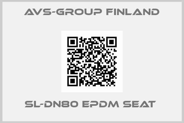 AVS-Group Finland-SL-DN80 EPDM seat 