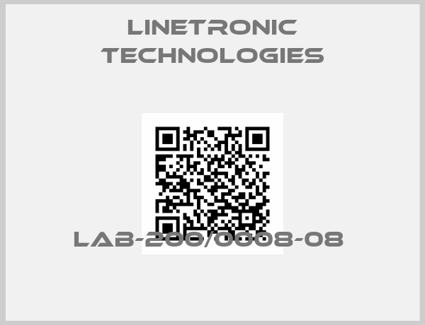 Linetronic technologies-LAB-200/0008-08 