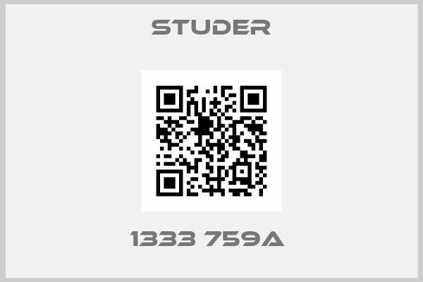 STUDER-1333 759A 