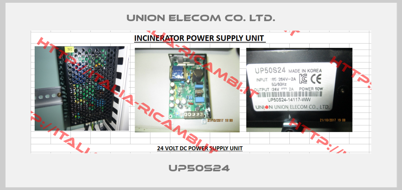 UNION ELECOM CO. LTD.-UP50S24 