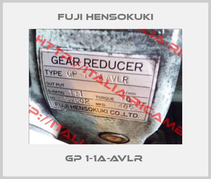 Fuji Hensokuki-GP 1-1A-AVLR 