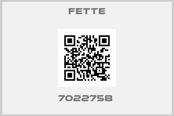 FETTE-7022758 