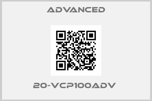 Advanced-20-VCP100Adv 