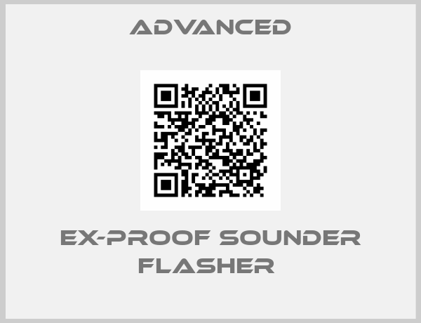 Advanced-Ex-Proof Sounder Flasher 