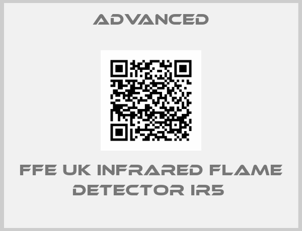 Advanced-Ffe UK Infrared Flame Detector IR5 