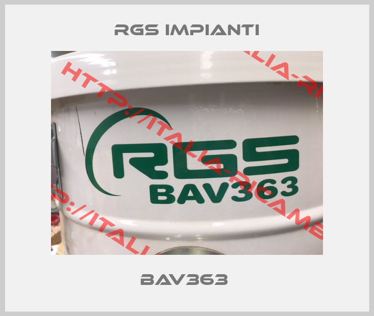 RGS Impianti-BAV363 