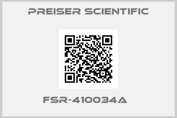 Preiser Scientific-FSR-410034A  