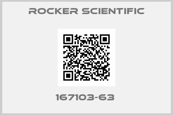 Rocker Scientific-167103-63 
