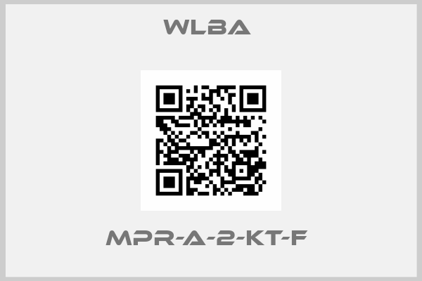 WLBA -MPR-A-2-KT-F 