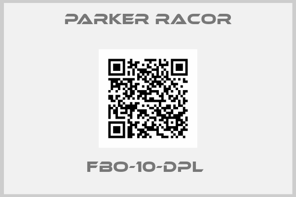 Parker Racor-FBO-10-DPL 