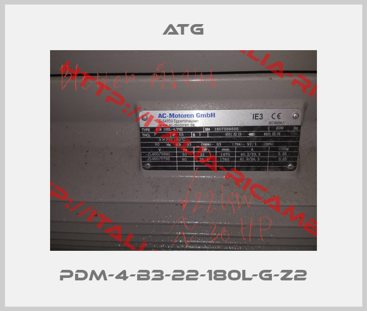 ATG-PDM-4-B3-22-180L-G-Z2