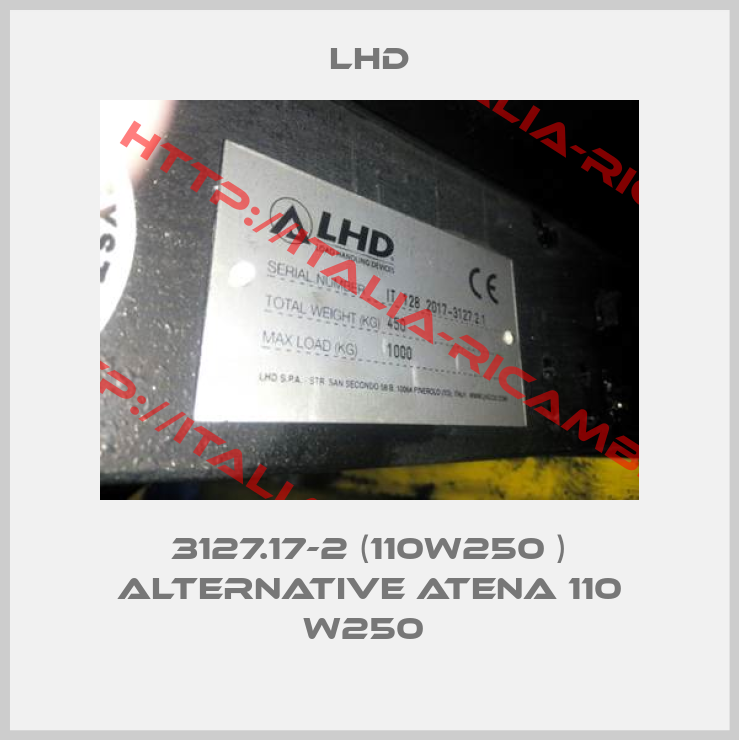 LHD-3127.17-2 (110W250 ) alternative ATENA 110 W250 