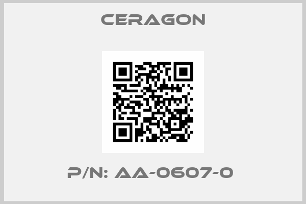 Ceragon-P/N: AA-0607-0 