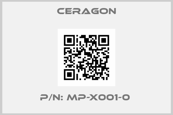 Ceragon-P/N: MP-X001-0 
