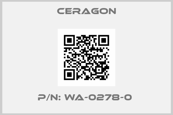 Ceragon-P/N: WA-0278-0 