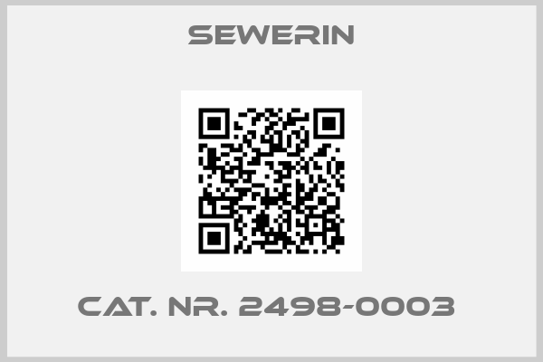 Sewerin-Cat. Nr. 2498-0003 
