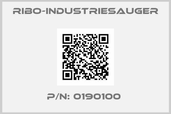 RIBO-Industriesauger-P/N: 0190100 