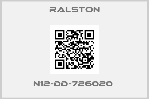 Ralston- N12-DD-726020 