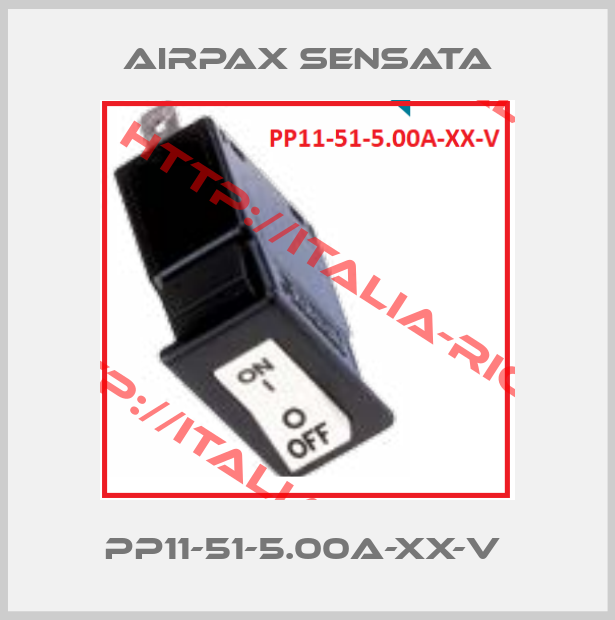 Airpax Sensata-PP11-51-5.00A-XX-V 