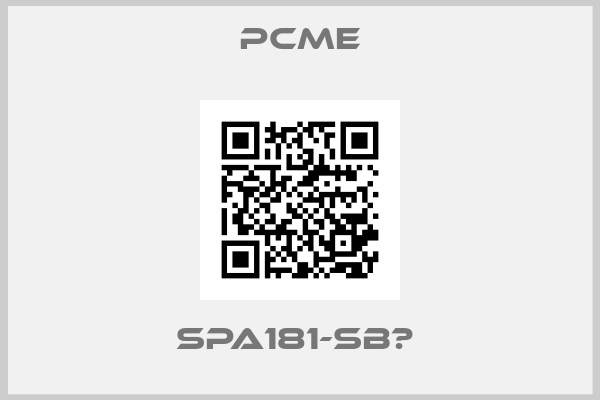 Pcme-SPA181-SB	 