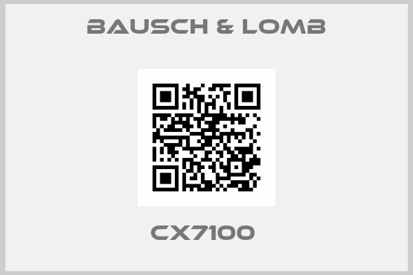 BAUSCH & LOMB-CX7100 