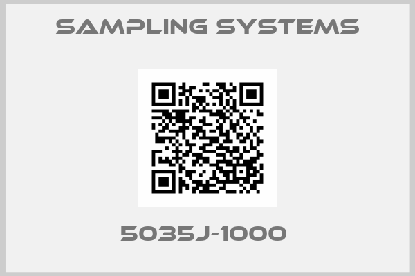 Sampling systems-5035J-1000 