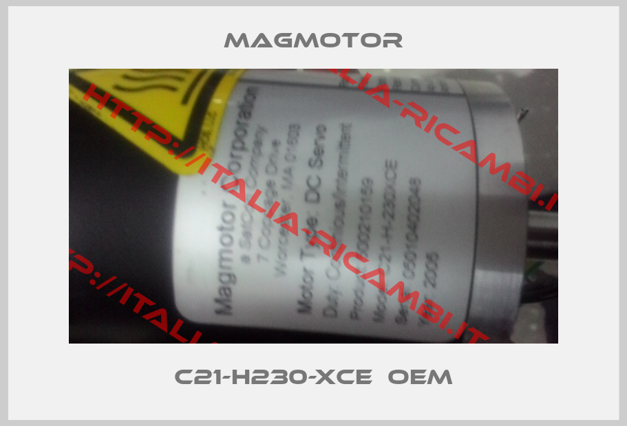 MAGMOTOR-C21-H230-XCE  OEM