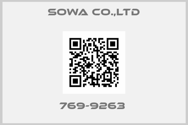SOWA Co.,Ltd-769-9263 