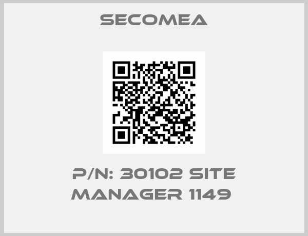 secomea-P/N: 30102 Site Manager 1149 