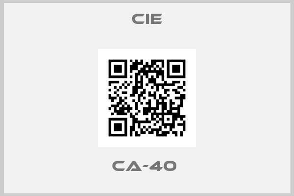 CIE-CA-40 
